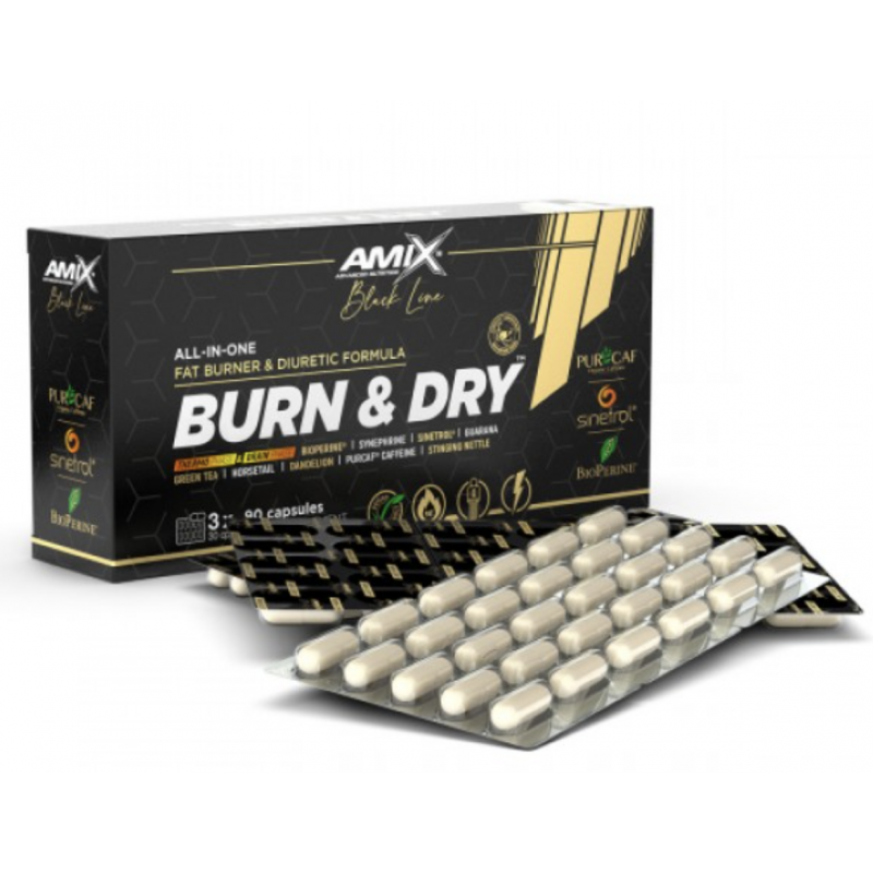 Amix Nutrition Black Line Burn Dry 90 kapslit foto